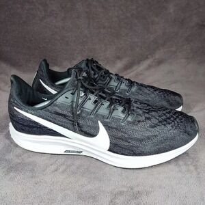 Nike Air Zoom Pegasus 36 Black White Sneakers AQ2203-002 Mens Size 13